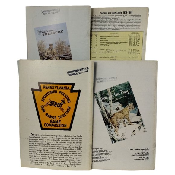 Pennsylvania Game News 4 issues 1979 to 1981 Hunting Trapping Fishing Wildlife - Picture 6 of 6